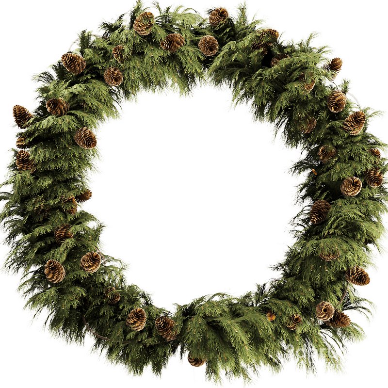 Christmas Wreath Set4 Image 1