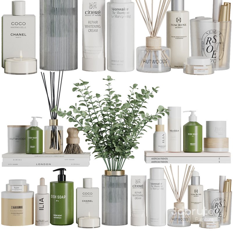 Bathroom accessories SetV17 Image 1