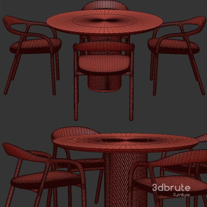 Dinning chair and table set11 Image 3