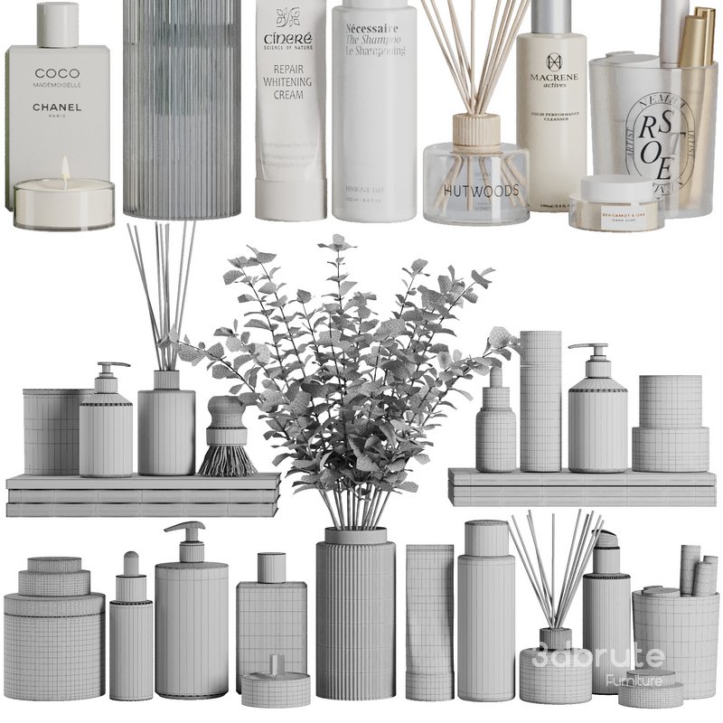 Bathroom accessories SetV17 Image 4