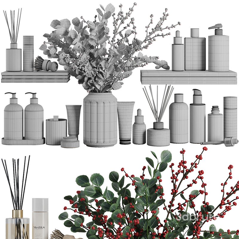 Bathroom accessories SetV19 Image 2