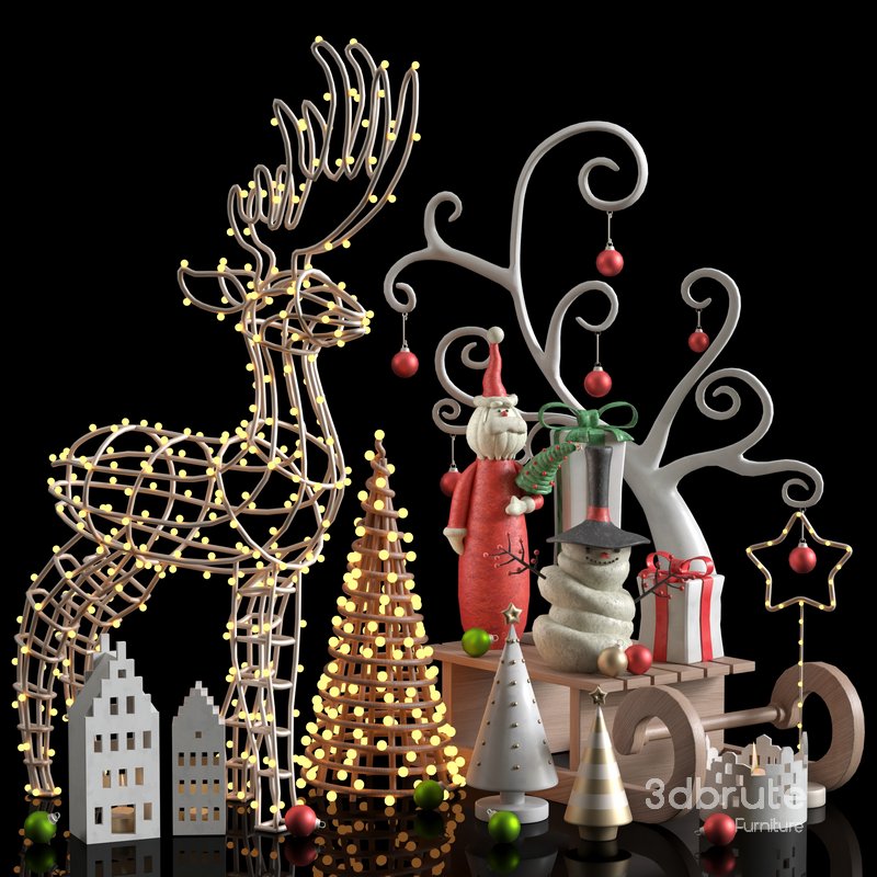 decorative set christmas 2 Image 1