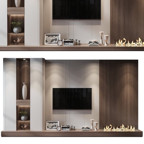 TV Wall set 0349