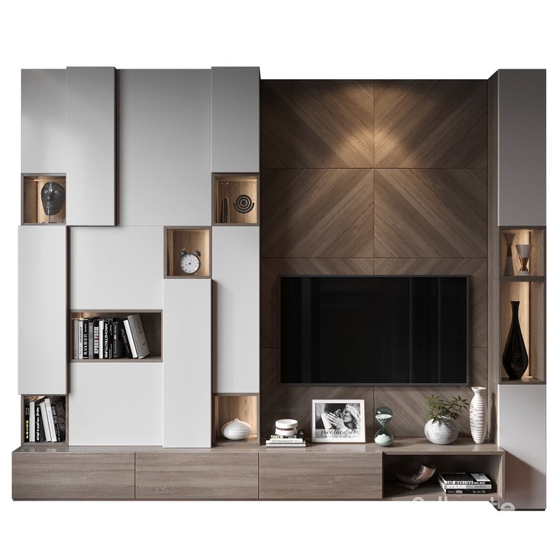 TV Wall set 0351 Image 1