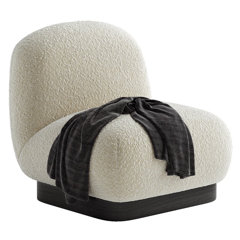 Boucle armchair Elsie Image 1