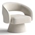 Bhupendra Swivel Accent Chair - Thumbnail 1