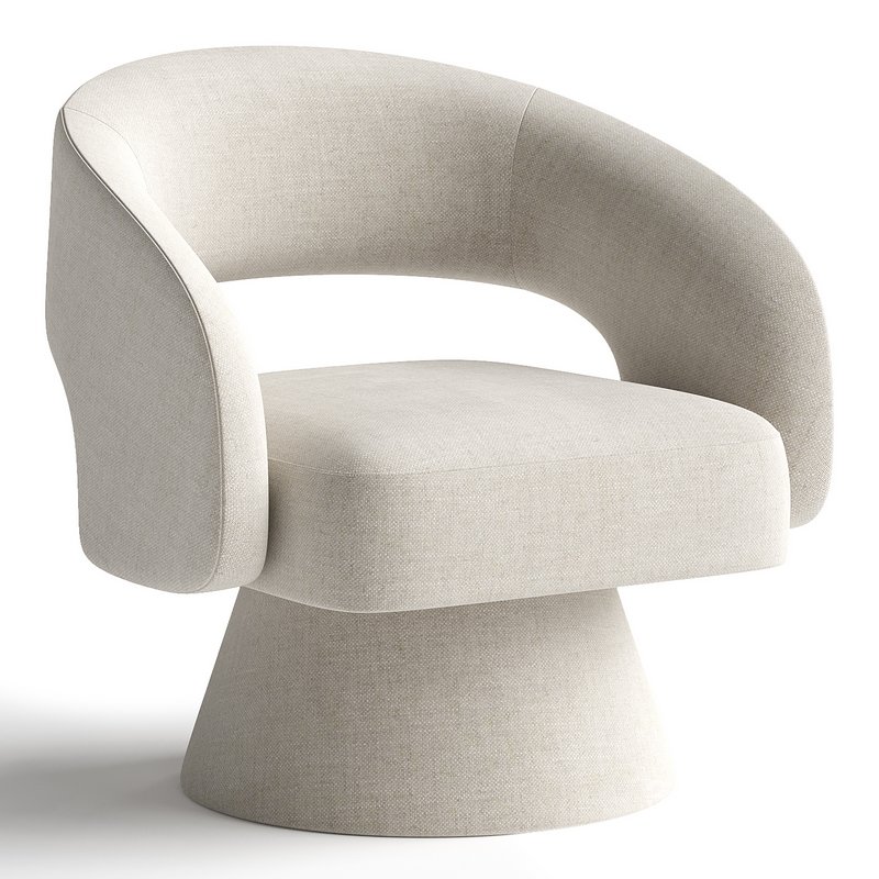 Bhupendra Swivel Accent Chair Image 1