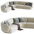 Auburn Performance Fabric L-Shape Sectional Sofa - Thumbnail 1