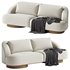ATHENA 3-SEATER SOFA - Thumbnail 1