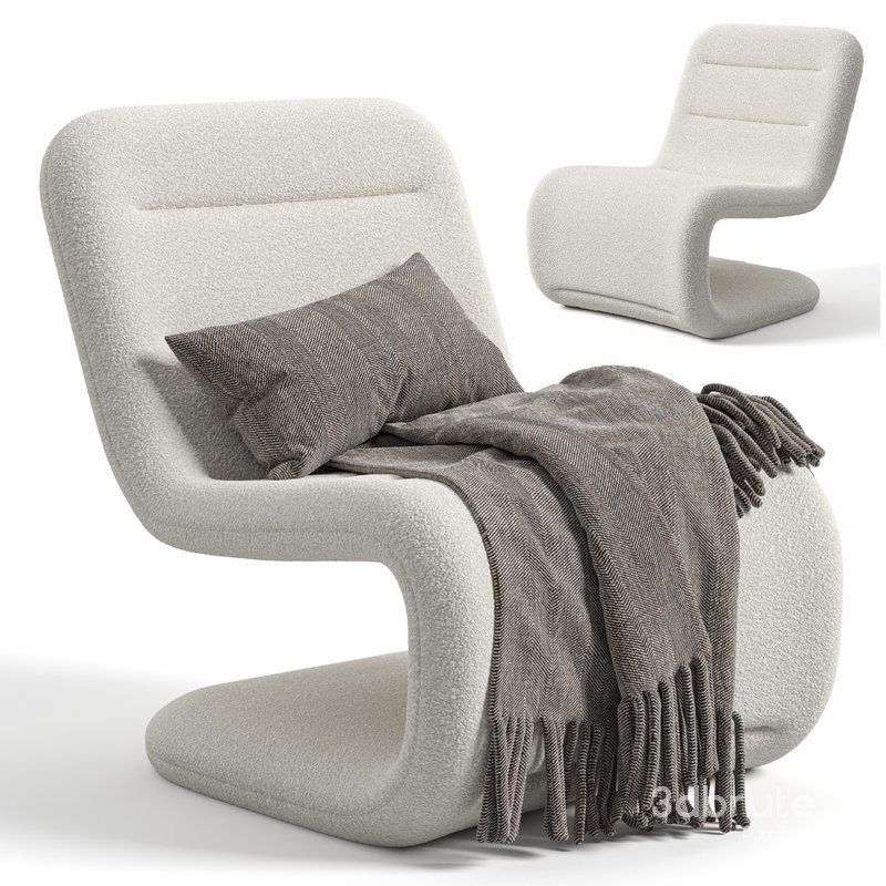 Fauteuil bouclette, Wilson Image 1