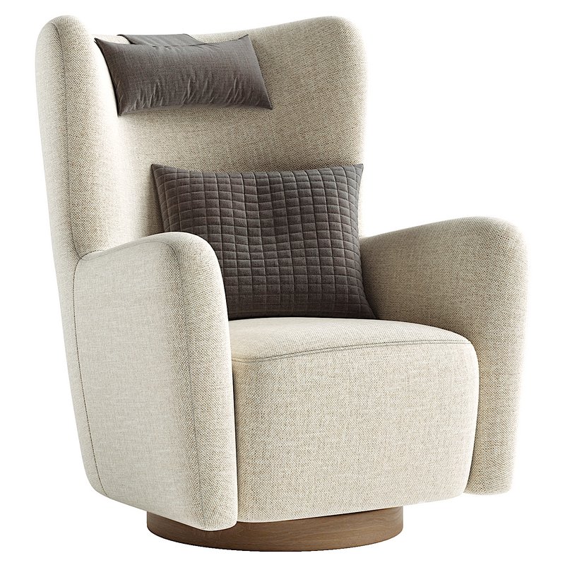 Colette Swivel Armchair Image 1