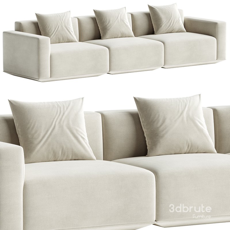 Develius modular sofa Configuration D Image 1