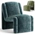 McCall Chenille Accent Chair - Thumbnail 1