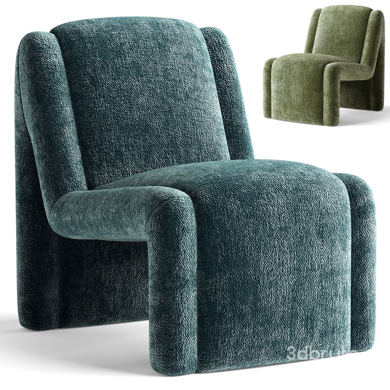 McCall Chenille Accent Chair Image 1