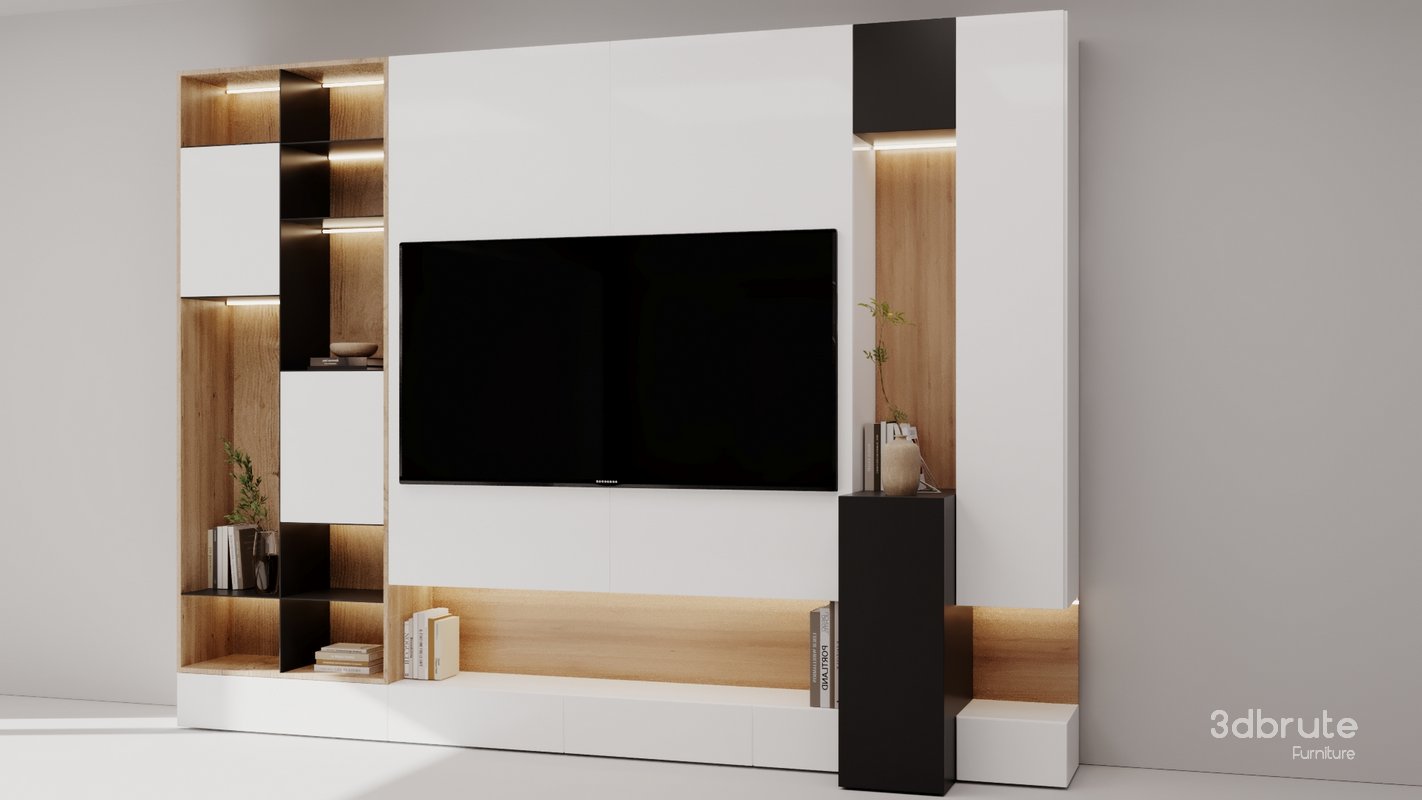 Tv wall Unit Image 1