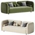 3-seater Victoria boucl sofa - Thumbnail 2