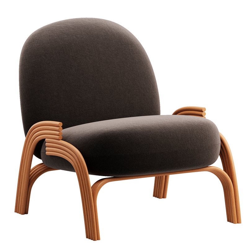 Small yarn armchair Balzac Paris Image 1