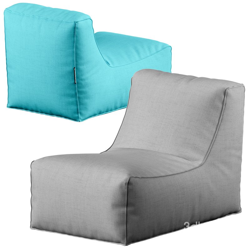 Trule Large Outdoor Friendly Bean Bag Chair Lounger Image 2