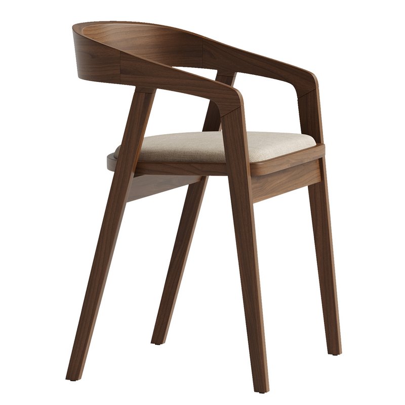 Wood Dining Chair Image 2