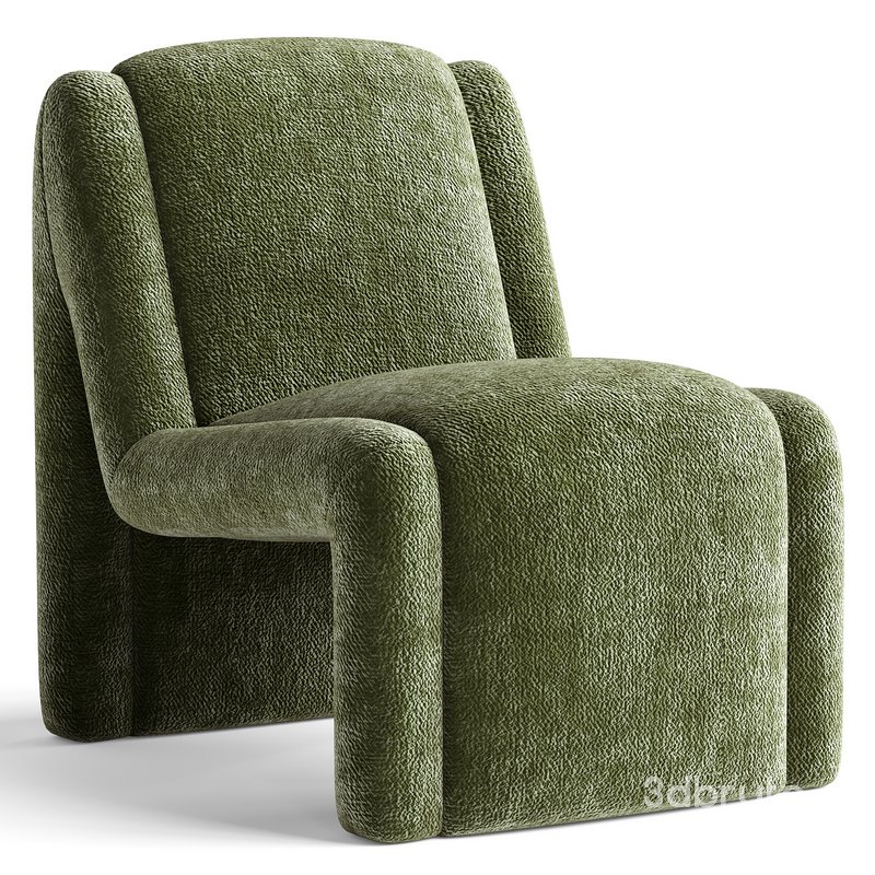 McCall Chenille Accent Chair Image 2