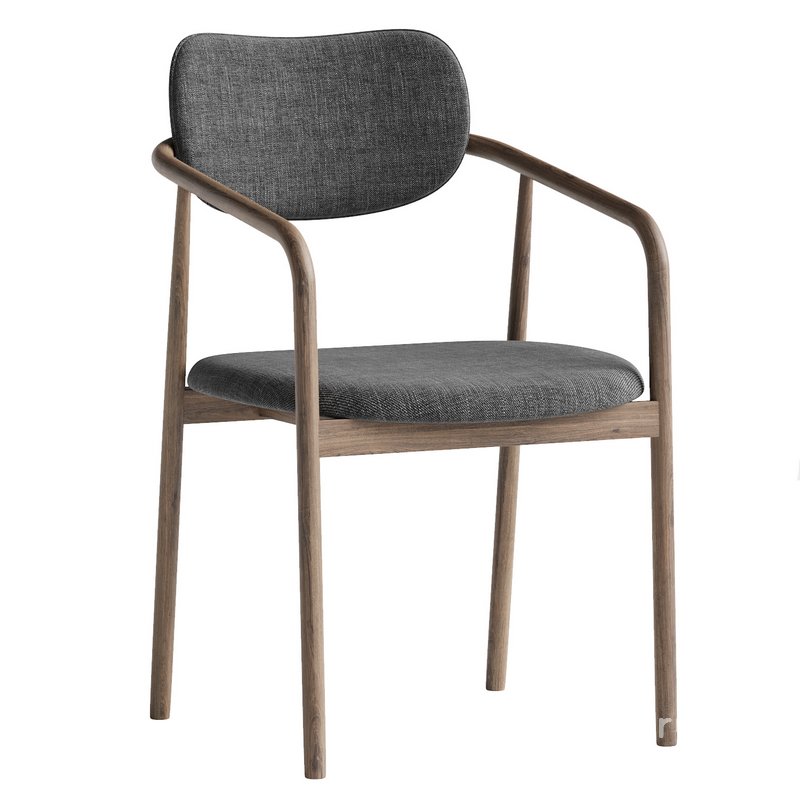 Natural Beige Dining Chair Image 3