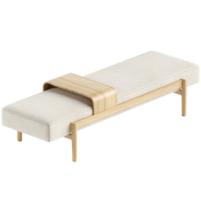 Four Hands Fawkes Bench Image 2