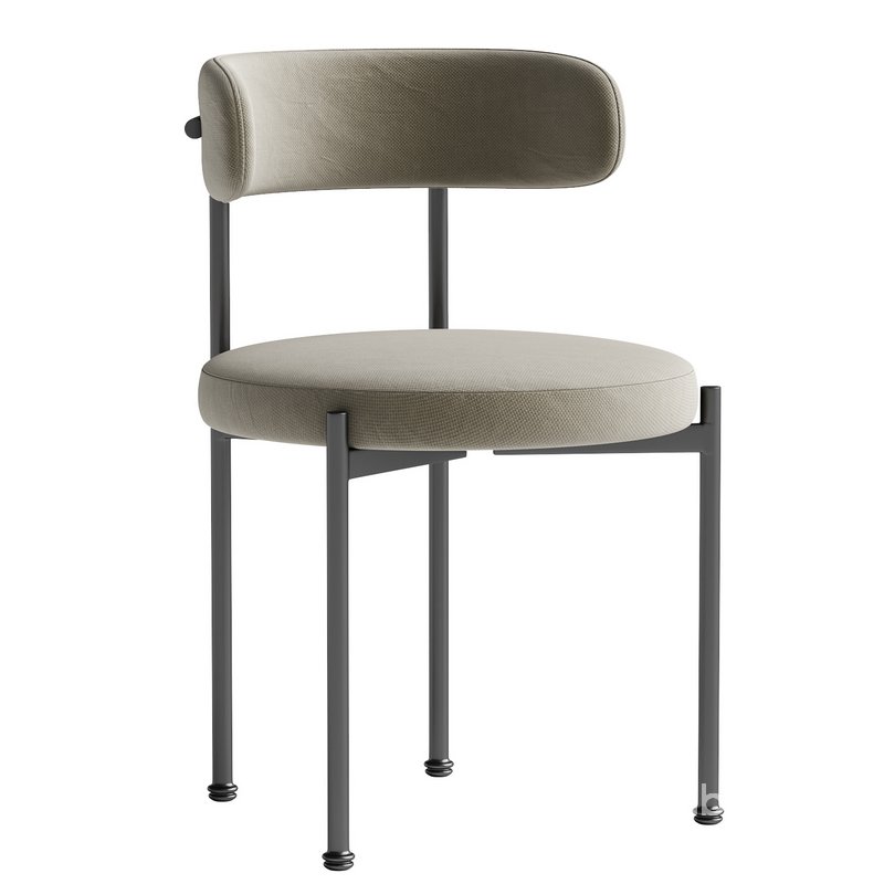 Inesse Boucle Ivory Dining Chair Image 3