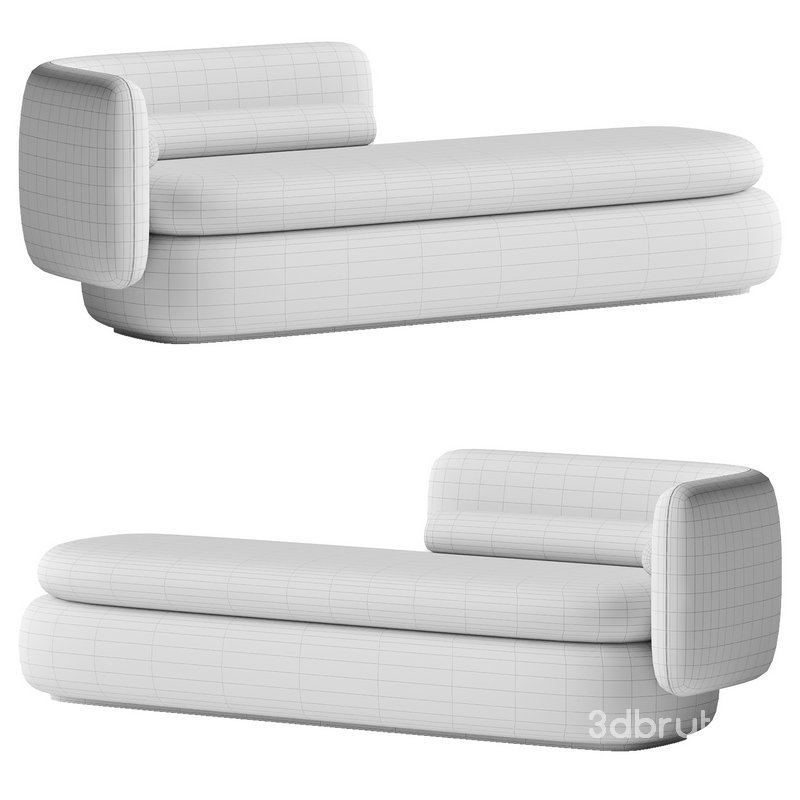 Group Chaise Lounge by Philippe Malouin for SCP Image 2