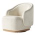 Martine Swivel Chair-Omari Natural - Thumbnail 2