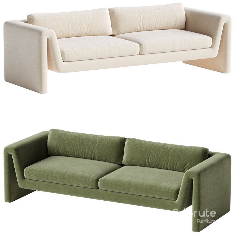 Velvet sofa Mika Image 2