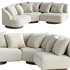 ATHENA 4-SEATER CORNER SOFA - Thumbnail 1