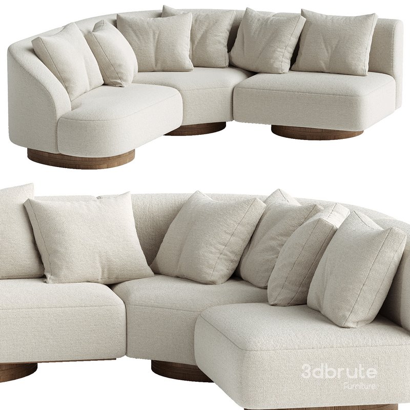 ATHENA 4-SEATER CORNER SOFA Image 1