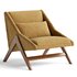 Recessed Arms Modern Mid-Century Accent Chair - Thumbnail 2