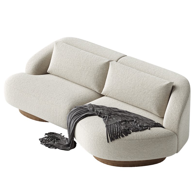 ATHENA 3-SEATER BUTTERFLY SOFA Image 2