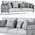Glamorous Brown Leather Sofa - Thumbnail 3