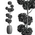 Junipers in sepia Duo ceramic planters - Thumbnail 3