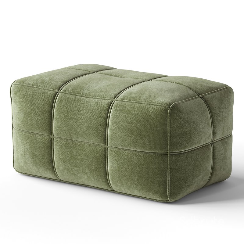 White Solid Color Bean Bag Chair Image 4