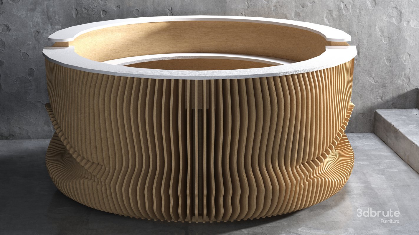 parametric lobby counter Image 3