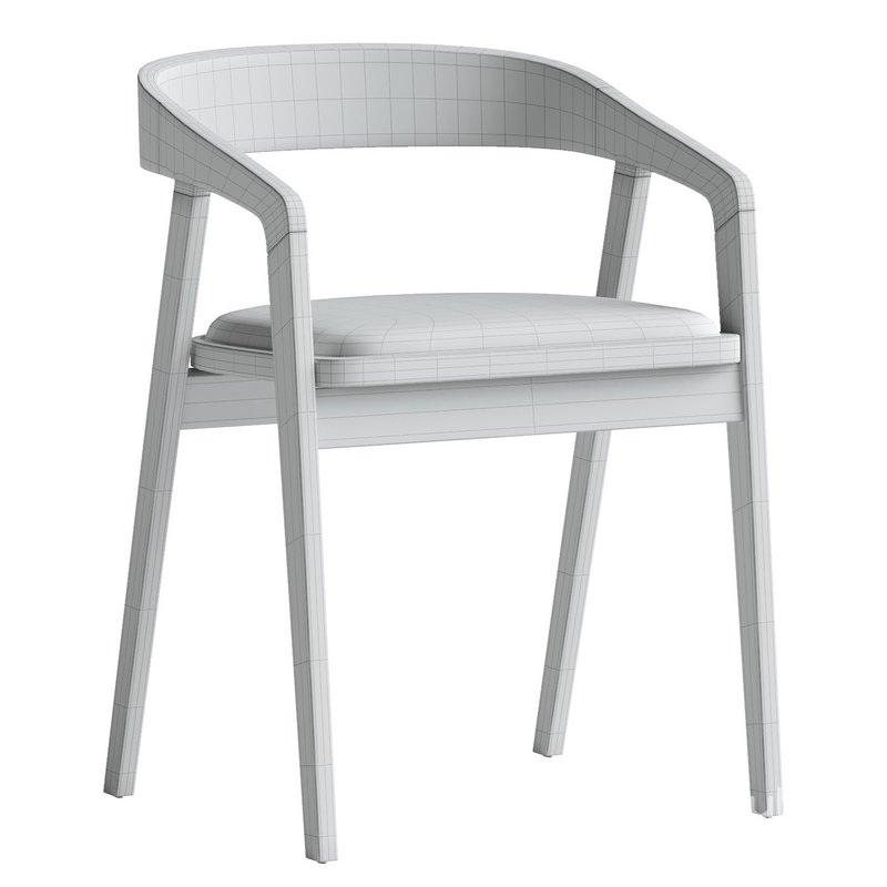 Wood Dining Chair Image 3
