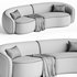 Family Curved Sofa Kassavello - Thumbnail 3