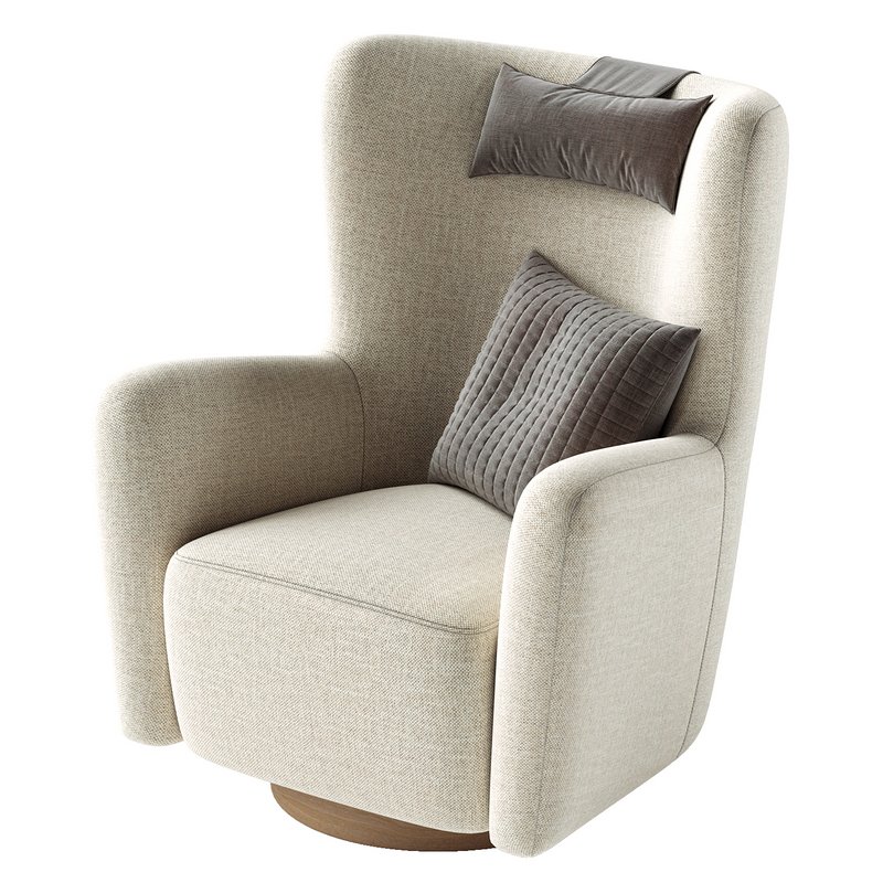 Colette Swivel Armchair Image 3