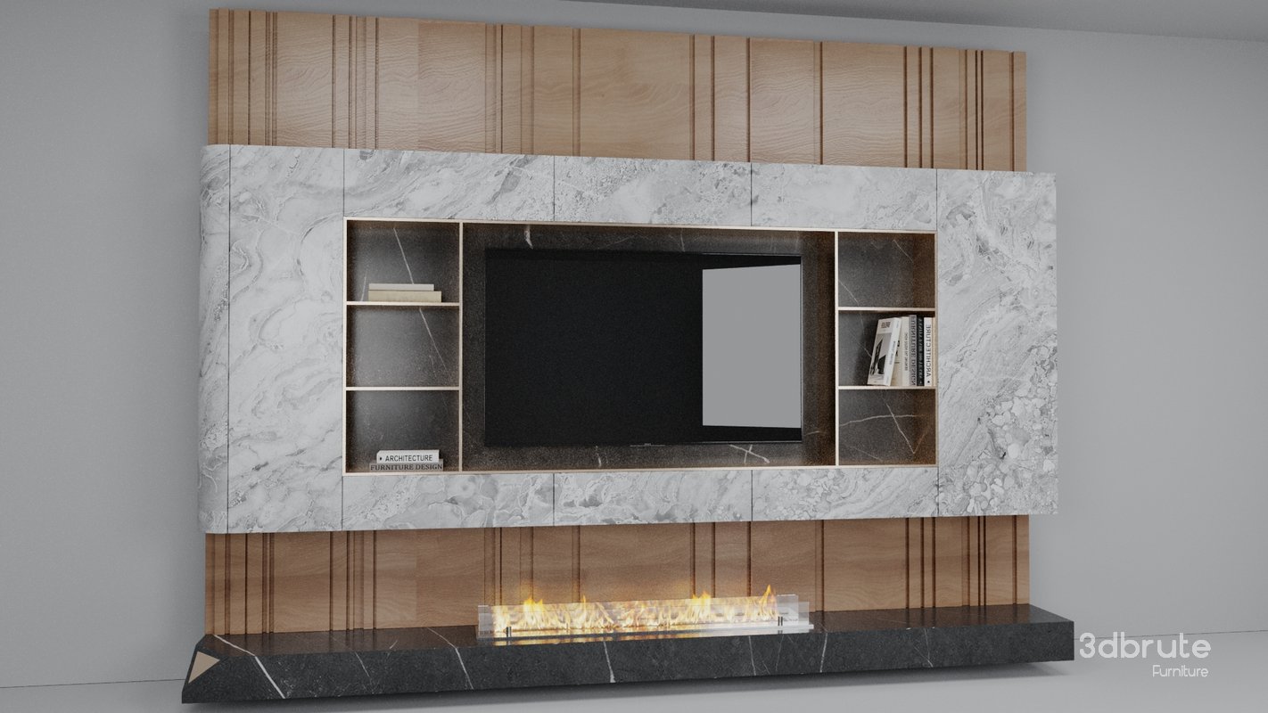 Tv wall Unit Image 3