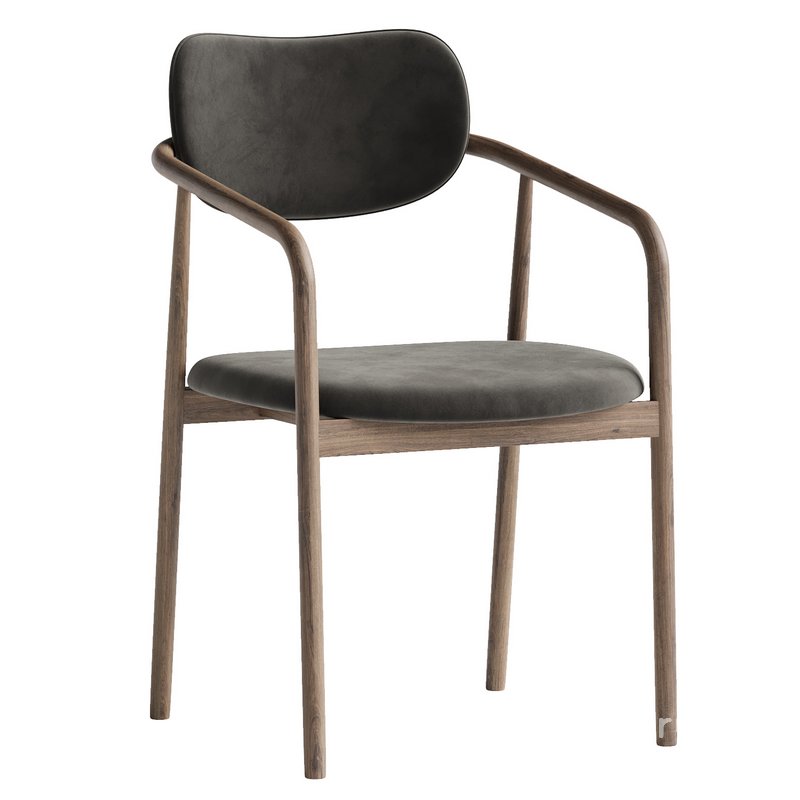 Natural Beige Dining Chair Image 4