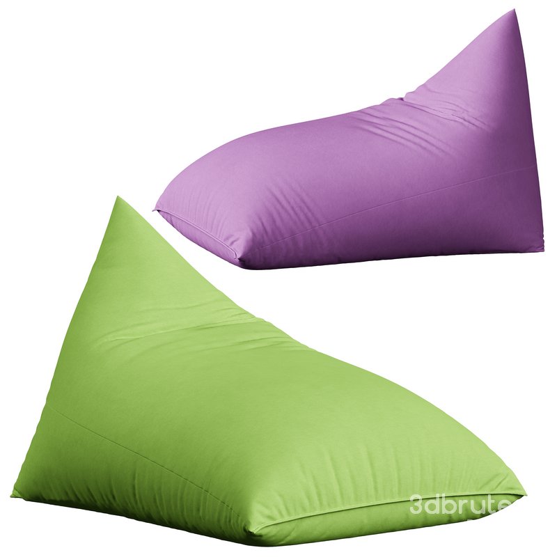 Large Cotton Bean Bag Chair Lounger by Latitude Run Image 3