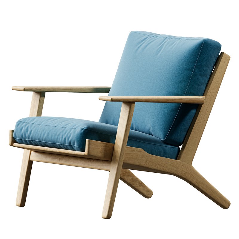 GE Classic 290 Easy Chair – Cold Foam Cushions Image 3