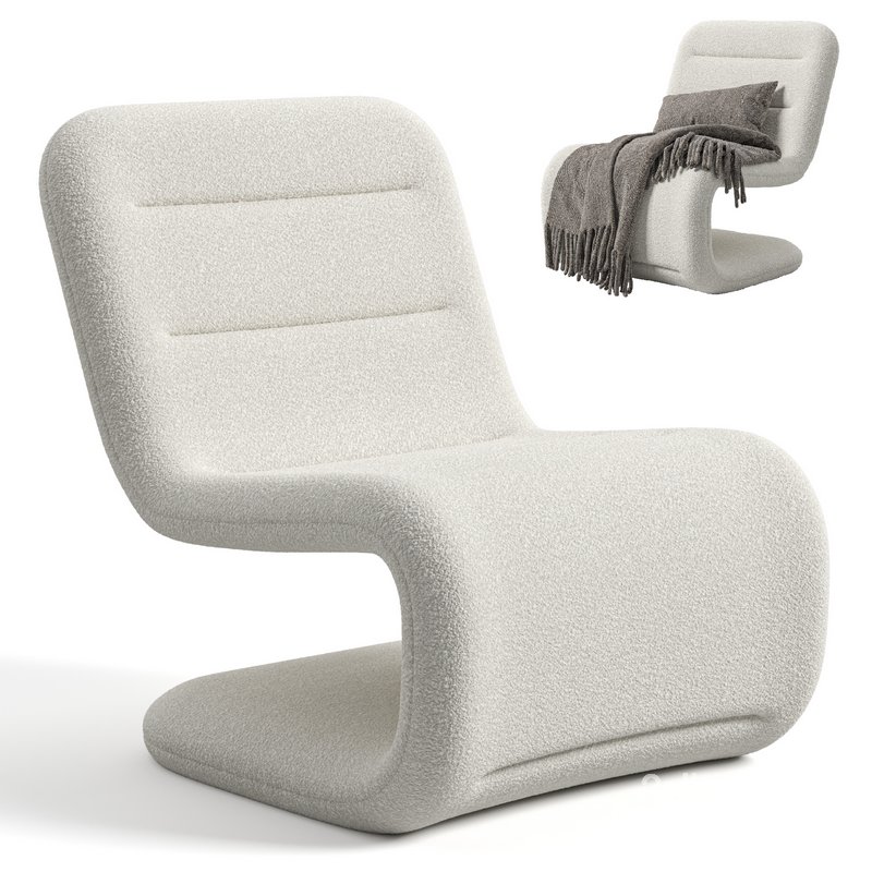 Fauteuil bouclette, Wilson Image 5