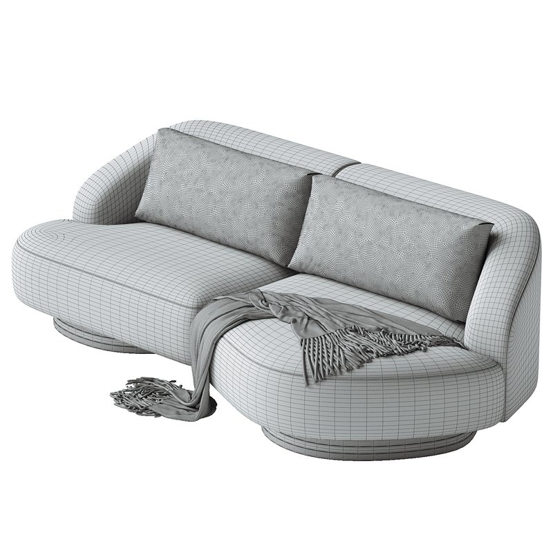 ATHENA 3-SEATER BUTTERFLY SOFA Image 4