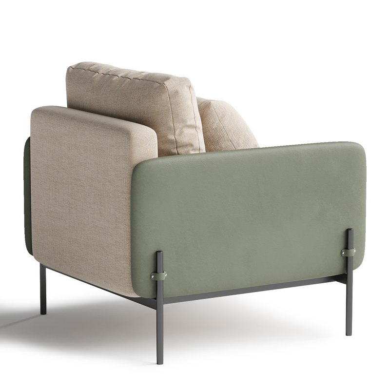 V215 Fabric armchair with armrests By Aston Martin Image 4
