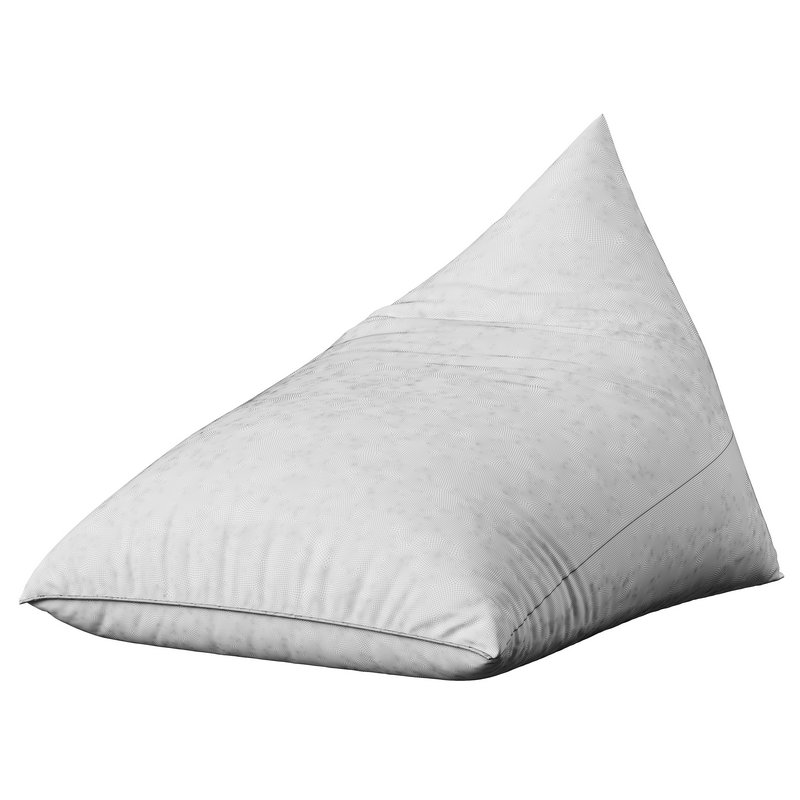 Large Cotton Bean Bag Chair Lounger by Latitude Run Image 4
