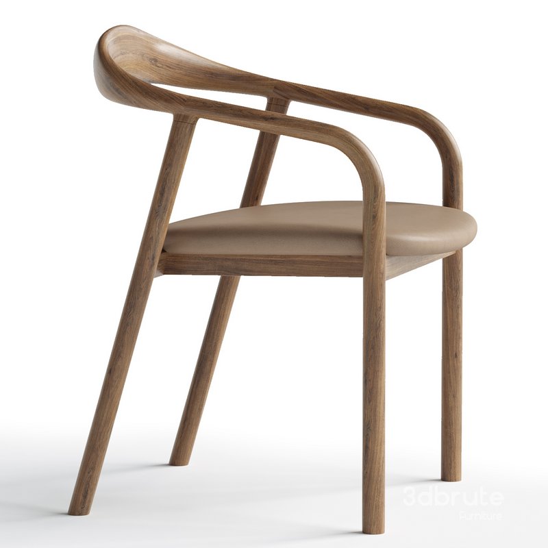 Wood Dining Room Chair Image 3